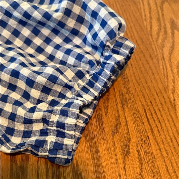 NWT BTFBM Blue Gingham Off-Shoulder  Elastic Waist Women’s Maxi Dress SZ XL - Picture 9 of 16